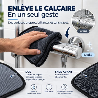 ✨ Chiffons Ultra-Absorbants | Nettoyage Sans Traces pour Toute la Maison