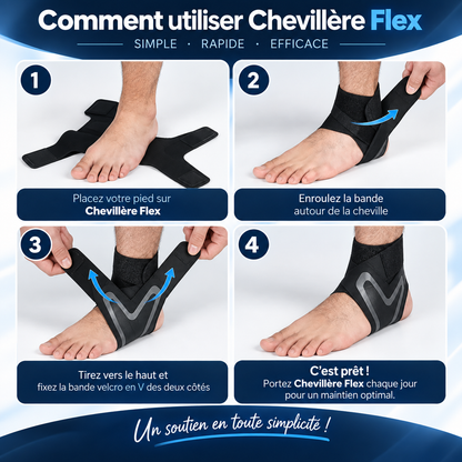 🦶 Chevillère Flex | Maintien & Confort au Quotidien